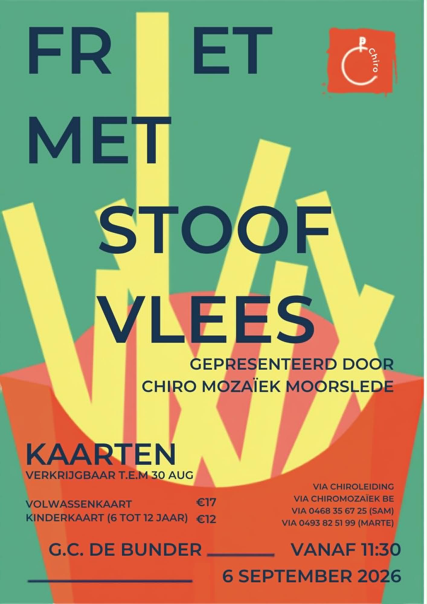 Friet met Stoofvlees