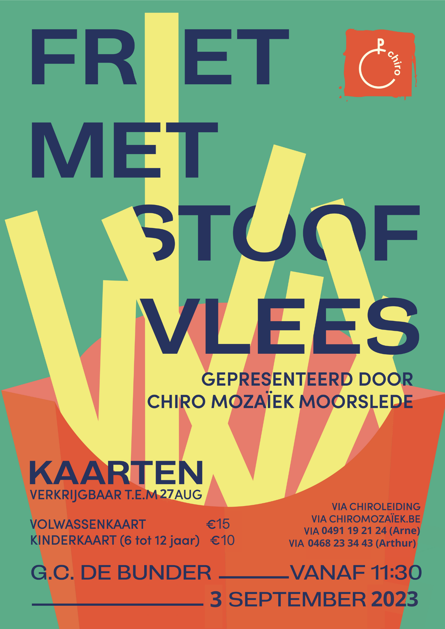 Friet met Stoofvlees